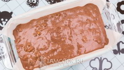 постный шоколадный манник с какао