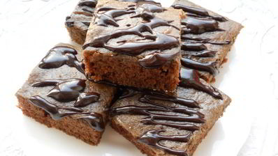 постный шоколадный манник