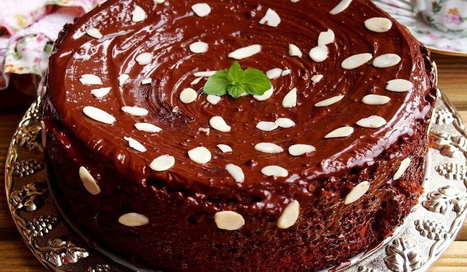 Рецепт шоколадна-бананового дрожжевой манник