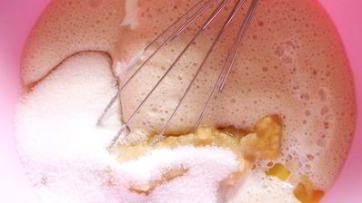 шоколадно-банановый дрожжевой манник