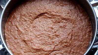 шоколадно-банановый дрожжевой манник