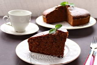 Шоколадный манник на молоке