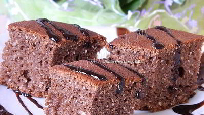 шоколадный манник на сметане