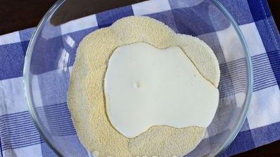 шоколадный манник с вишней