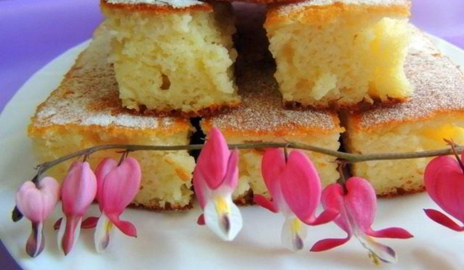 Рецепт творожного манника на молоке