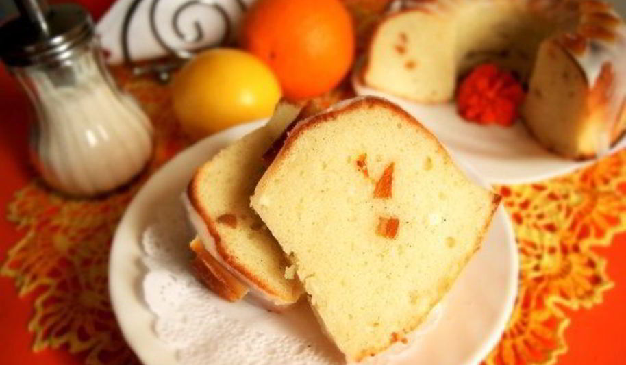 Рецепт творожного манника с цитрусовыми нотками