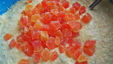 творожный манник со сгущенкой