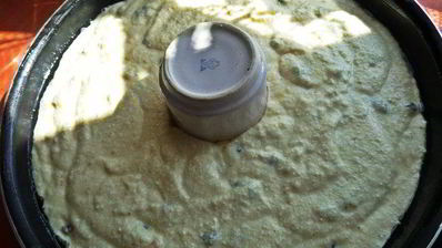 творожный манник со сгущенкой