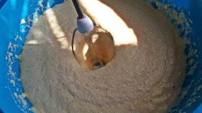 творожный манник со сгущенкой