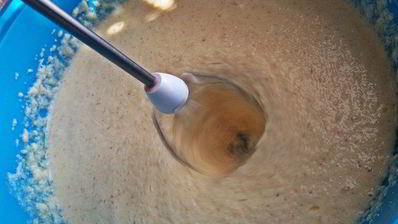 творожный манник со сгущенкой