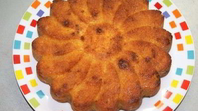 тыквенный манник с лимонной пропиткой