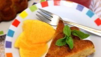 тыквенный манник с лимонной пропиткой