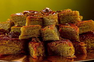 Медово-апельсиновая пахлава