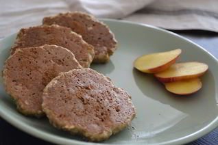 Бананово-овсяные оладьи