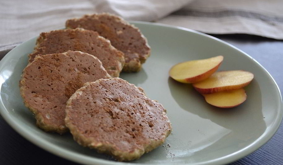 Рецепт бананова-овсяных оладьи