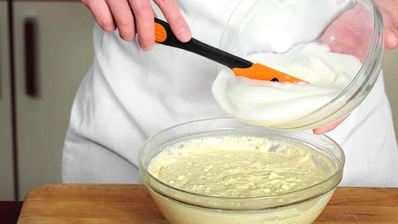 бананово-творожные оладьи