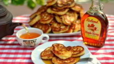 дрожжевые оладьи на молоке