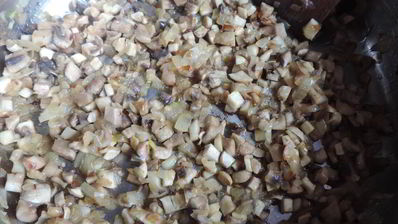 гречневые оладьи с грибами