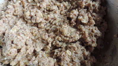 гречневые оладьи с грибами