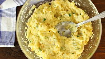 капустные оладьи с манкой