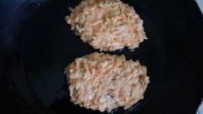 морковно-яблочные оладьи