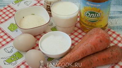 морковные оладьи с манкой