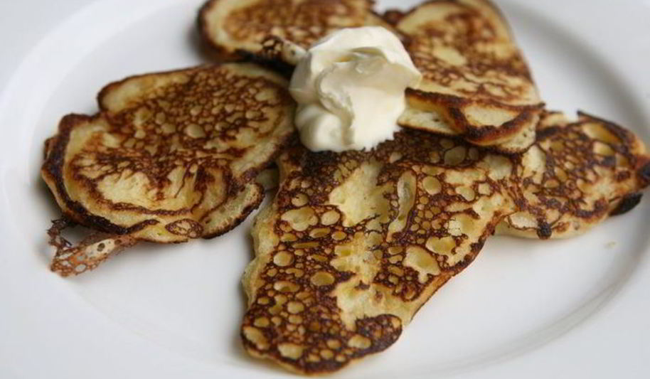 Рецепт оладушек для завтрака