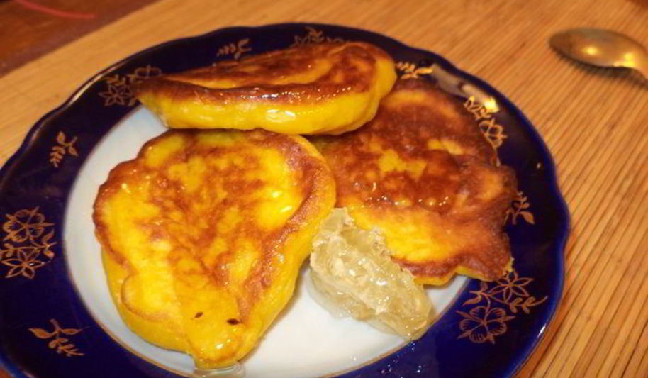 Рецепт оладушек дрожжевых с тыквенным пюре