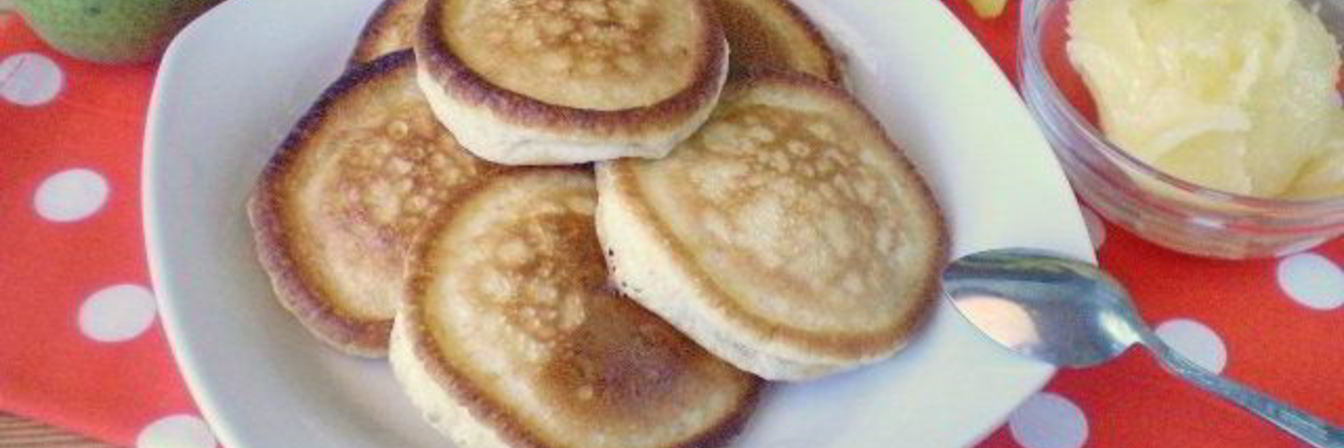 Оладушки на кислом кефире