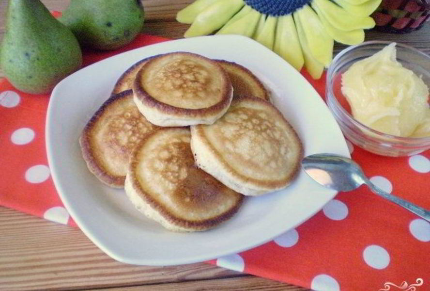 Оладушки на кислом кефире