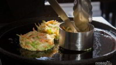 оладушки с кабачками