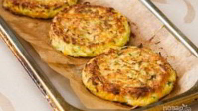 оладушки с кабачками