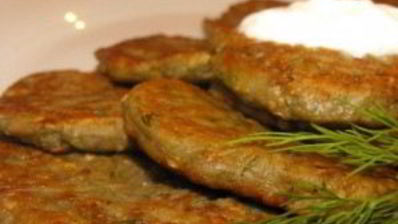 оладьи из баклажана