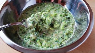 оладьи из брокколи и сыра пармезан