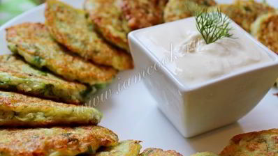 оладьи из кабачка и цветной капусты