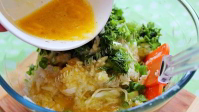 оладьи из кабачка и цветной капусты