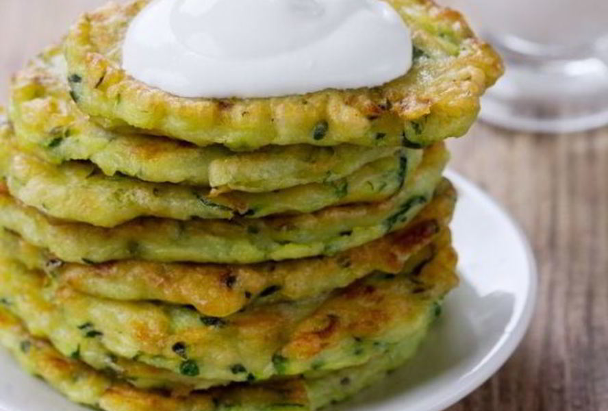 Оладьи из кабачков