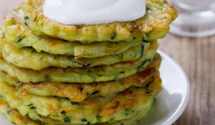 Рецепт оладий из кабачков