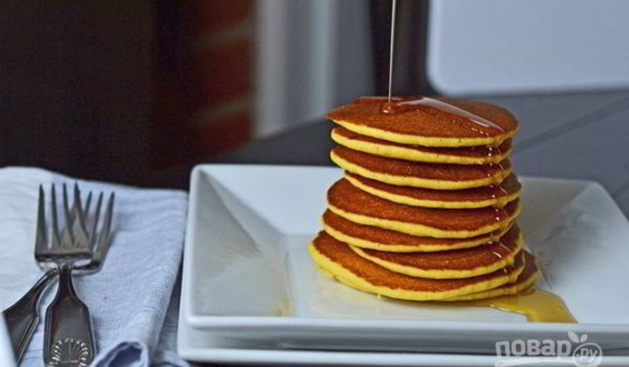 Рецепт оладий из кукурузной муки