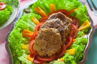 Оладьи из куриного фарша