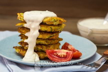 Оладьи из цукини