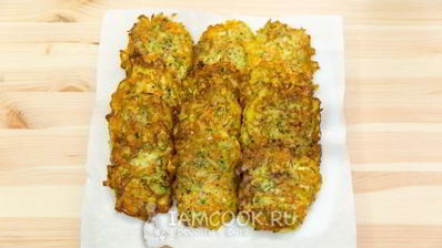 оладьи из цукини