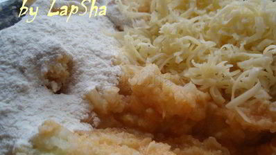 оладьи из цветной капусты с сыром