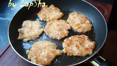 оладьи из цветной капусты с сыром