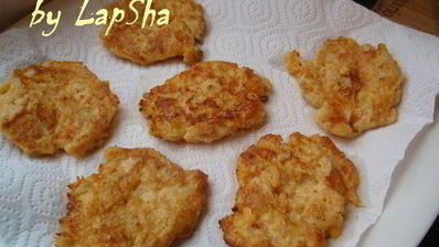 оладьи из цветной капусты с сыром