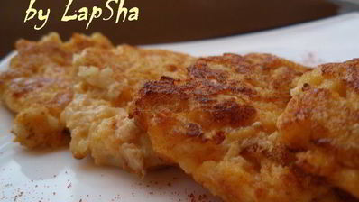 оладьи из цветной капусты с сыром