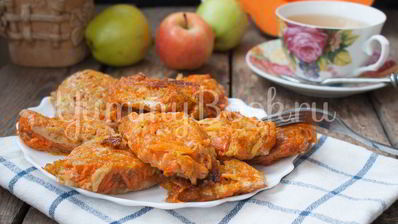 оладьи из тыквы и яблок