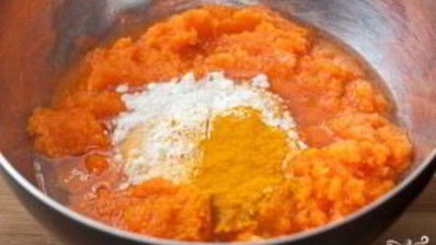 оладьи из тыквы с сыром