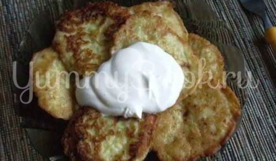 Рецепт оладий кабачковых