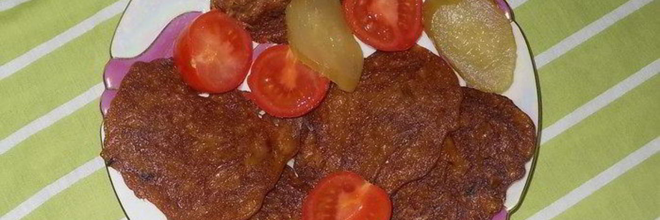 Оладьи капустные с черным перцем